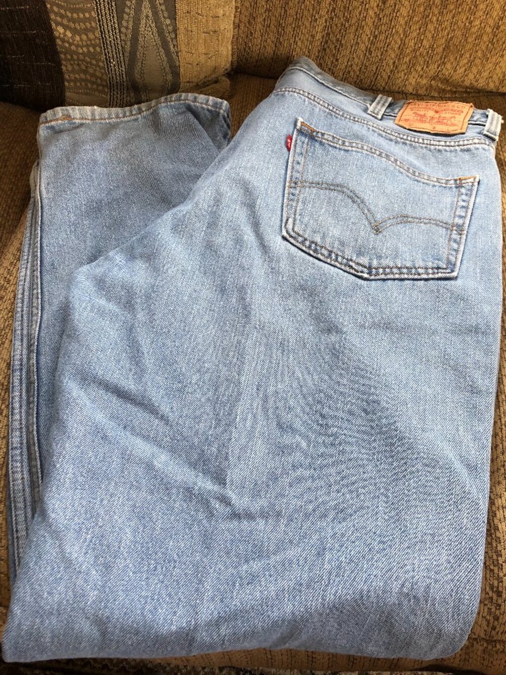 Levis 550 Mens Jeans 42 x 34 Relaxed Fit #CF
